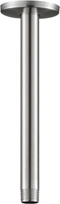 OFFO Shower Arm with Flange, 10 in Brushed Nickel Ceiling Mount Replacement by OFFO