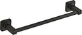 Matte Black Bathroom 12 InchTowel Bar, Bath Accessories Thicken Stainless Steel by KUUBTH