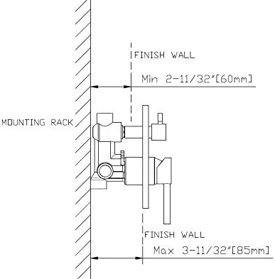 Black Shower Fixtures, Matte Black Shower Faucet Set - Image 7