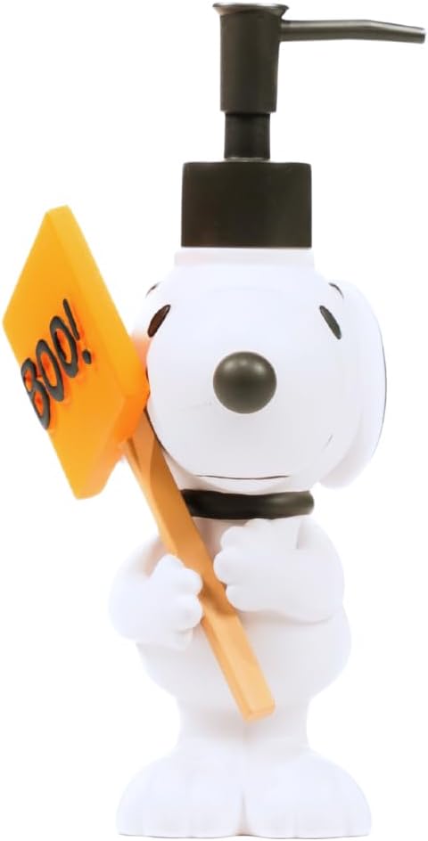 Peanuts Snoopy Soap/Lotion/Hand Sanitizer Resin Pump Dispenser, 10.23 Ounces by Franco