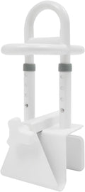 Adjustable Bathtub Handle for Elderly, 300lb Capacity Clamp-On Tub Grab Bar by EcoTypee