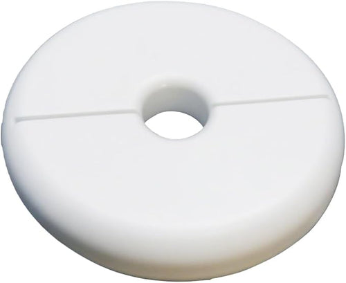 1 Pack Wall Split Flange for 0.39 Inch/10mm OD Pipe ABS Escutcheon Plate by Unknown