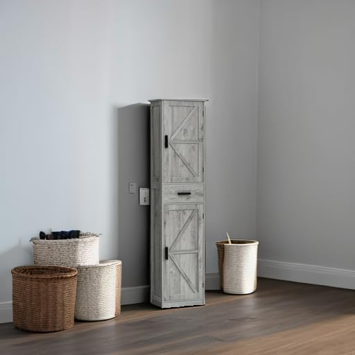WEENFON Tall Bathroom Cabinet, Storage Cabinet - Image 5