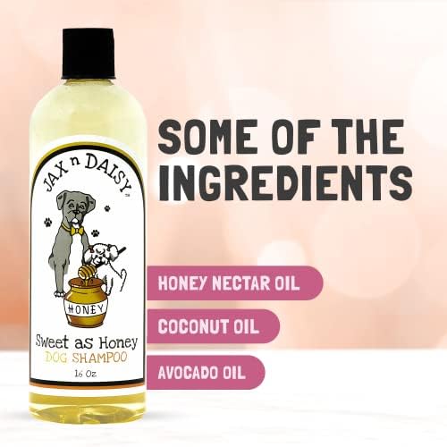 Jax n Daisy Honey Shampoo for Dogs Dog Shampoo for All Kinds of Breed Puppy w - Image 5