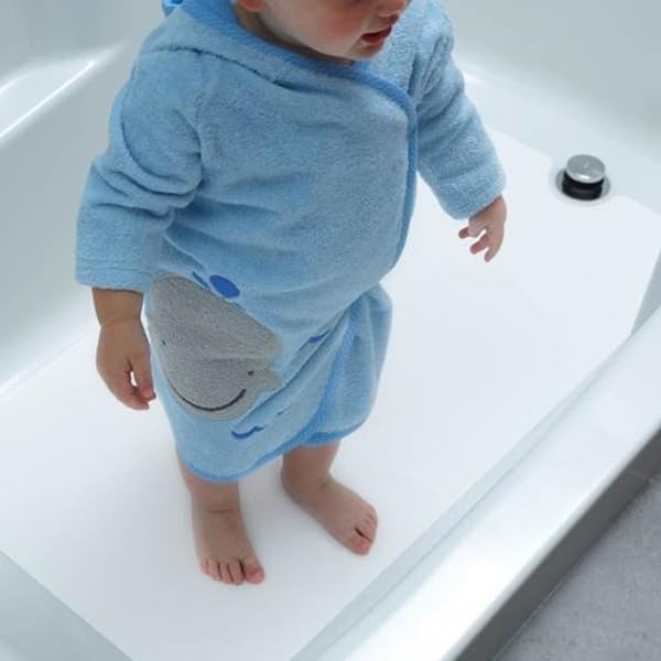 Safe Way Traction 16" X 40" White Adhesive Vinyl Anti Slip Non Skid Safety Bath - Image 2