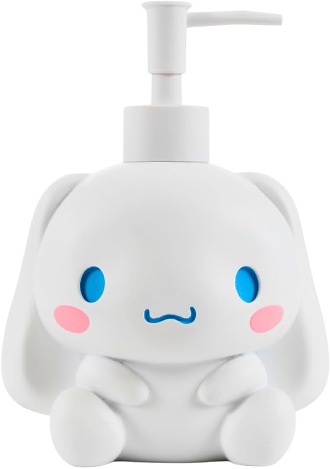 Cinnamoroll Soap/Lotion/Hand Sanitizer Resin Pump Dispenser, 12 Ounces by Franco
