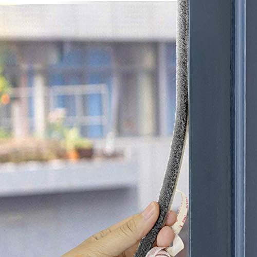 TORRAMI Adhesive Brush Seal Weather Stripping 11/32 inch x 3/16 inch x 90 ft - Image 3