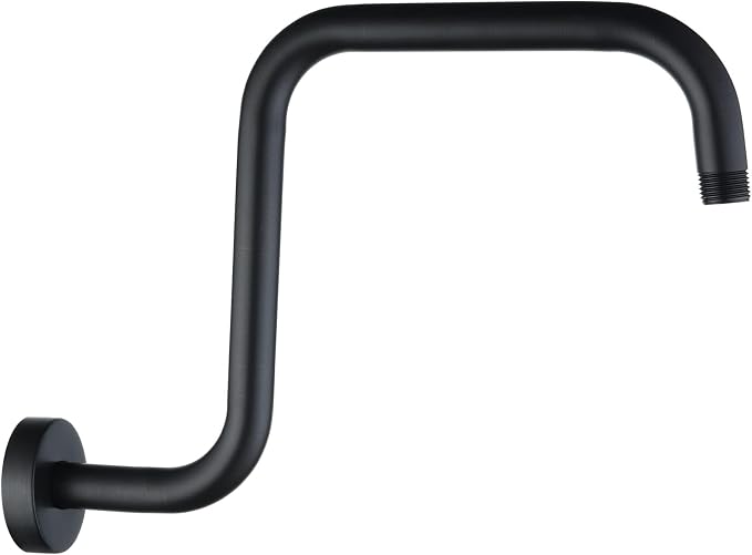 BRIGHT SHOWERS 13 Inch Shower Head Extension Arm by BRIGHTSHOWERS