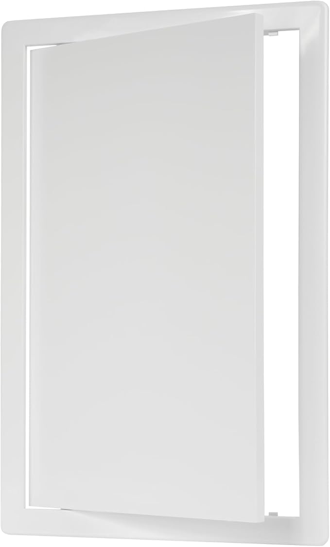 10 x 16 White Plastic Access Panel. Service Shaft Door Panel. Plumbing by Unknown