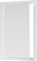 10 x 16 White Plastic Access Panel. Service Shaft Door Panel. Plumbing by Unknown