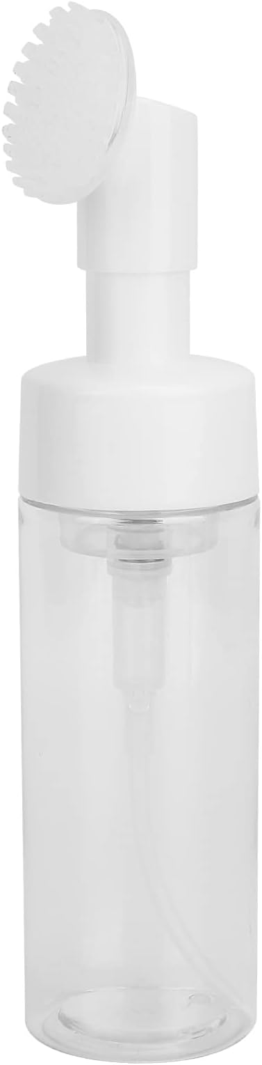 150ML Foam Pump Bottle with Brush, Lotion Dispensing Bottle, Plastic Facial by Unknown