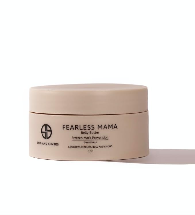 Fearless Mama Belly Butter – Luminous Scent Stretch Mark Cream by SkinandSenses