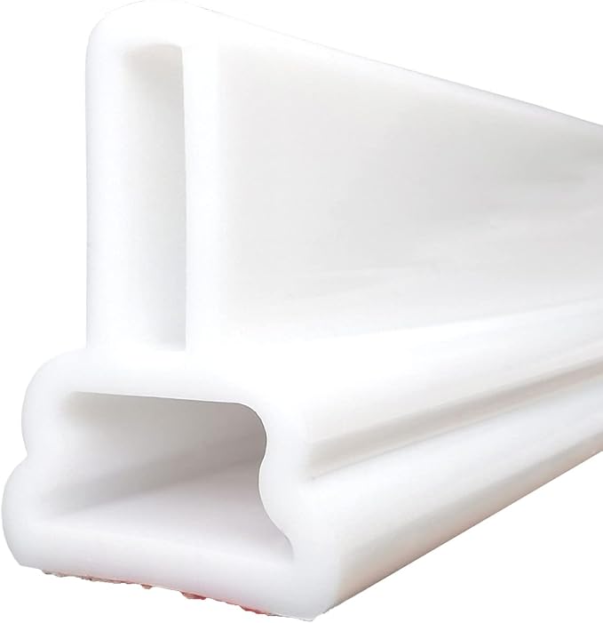 118Inch Collapsible Threshold Water Dam 1.5" high Walkin Shower Guard To Keep by Ynotus