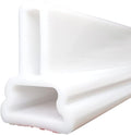 118Inch Collapsible Threshold Water Dam 1.5" high Walkin Shower Guard To Keep by Ynotus
