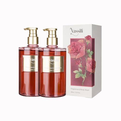 Vassili Body Wash for Women, Long-Lasting Fragrance Shower Gel, Moisturizing & by Vassili