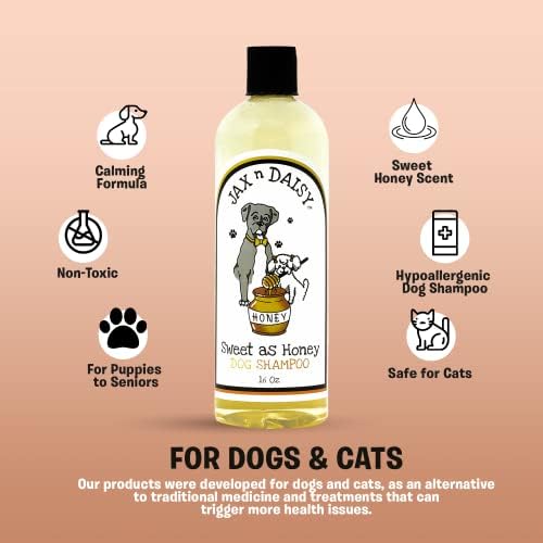 Jax n Daisy Honey Shampoo for Dogs Dog Shampoo for All Kinds of Breed Puppy w - Image 2