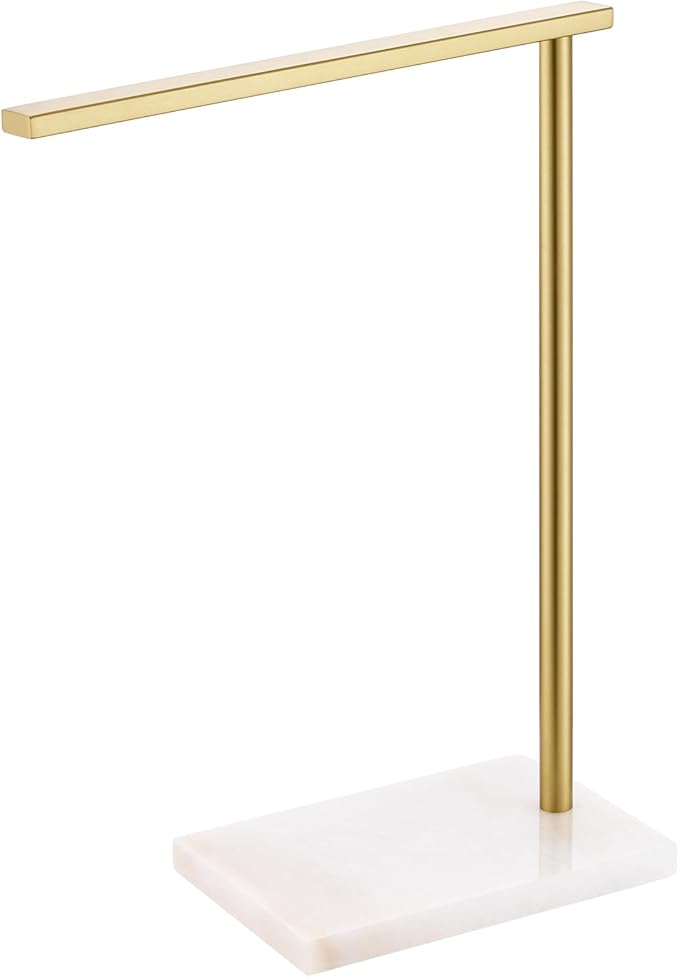 Hand Towel Bar for Bathroom Vanity Countertop 1-Tier Towel Holder Free Stand by AONEON