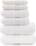 Maisonette Elegance 100% Organic Cotton Turkish Bathroom Towels Set, Ideal by MAISONETTE