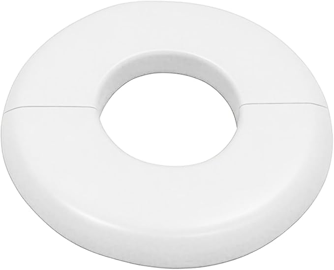 1 Pack Wall Split Flange for 1.1 Inch/28mm OD Pipe ABS Escutcheon Plate by Unknown