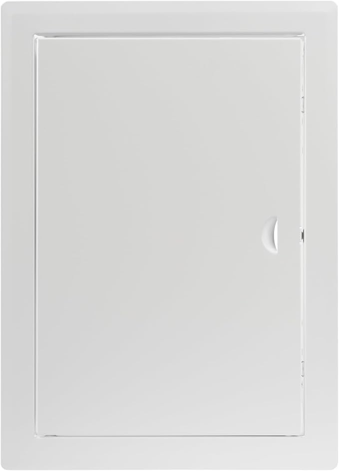 8 x 12 Inch White Access Panel – Metal Rectangular Wall & Ceiling Access Door by Unknown