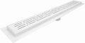 SereneDrains 304 Stainless Steel Matte White Shower Drain Kit 24 Inch Linear by SereneDrains