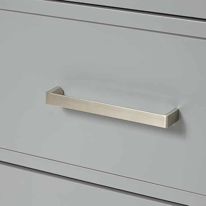 ARIEL Bristol 48" Grey Bathroom Vanity Base Cabinet, Single Sink Configuration - Image 10