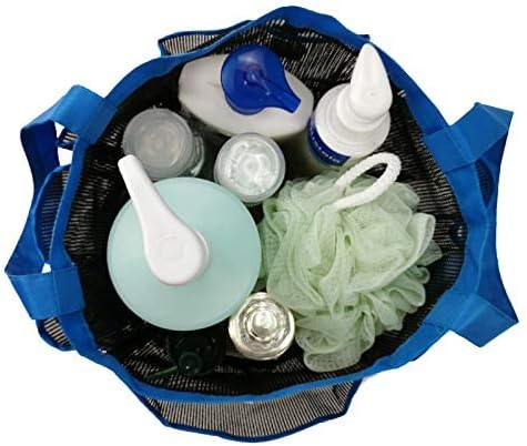SPINFOX 2 Pack Mesh Shower Caddy, Quick Dry Shower Tote Bag Hanging Toiletry - Image 2