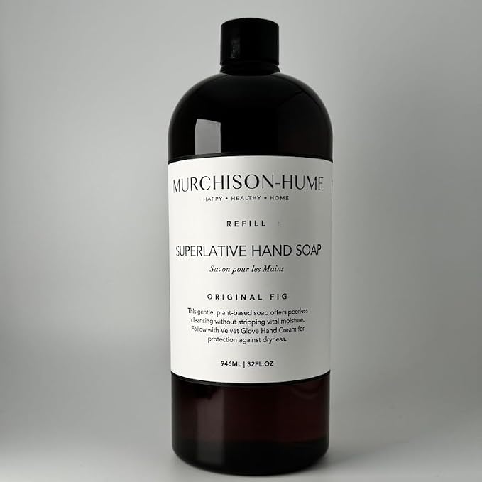 Murchison-Hume Luxury Vegan Hand Soap Refill, Moisturizing Hand Wash, Paraben & by Murchison-Hume