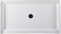 Westbrass SP6036WP-62 60" x 36" 3-Wall Shower Pan by Westbrass