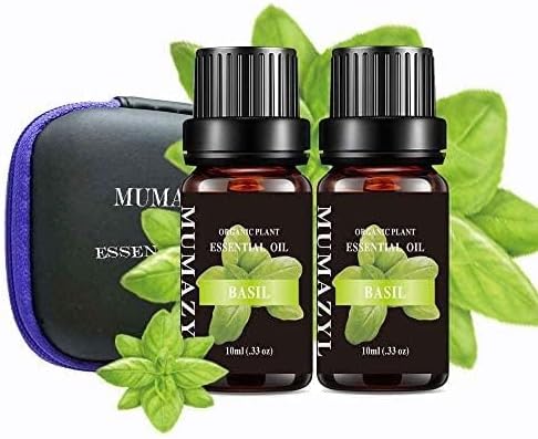 Basil Essential Oil, Basil Oil for Diffuser Humidifier Yoga Cleaning DIY Candle - Image 2