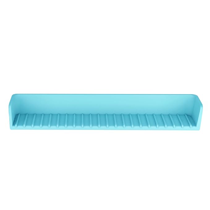 Bathtub Splash Guard for Kids – 31.5 Inch Silicone Tub Ledge Shelf - Image 8