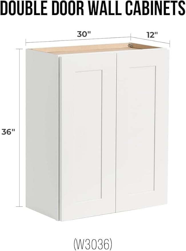 Wall-Mounted Cabinet – Solid Wood Shaker Style Medicine Cabinet - Image 3