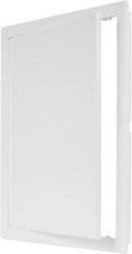 12" x 16" White Plastic Access Panel. Service Shaft Door Panel. Plumbing by Unknown