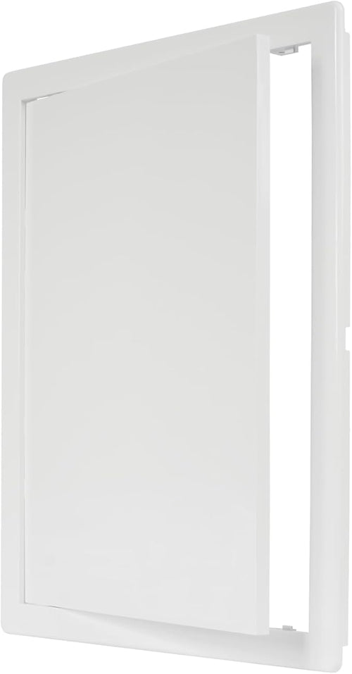 12" x 16" White Plastic Access Panel. Service Shaft Door Panel. Plumbing by Unknown