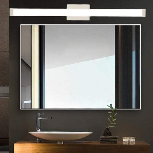 Bathroom Vanity Light Brushed Nickel Square LED 24 inch 14W 4000K Natural White - Image 7