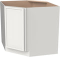 Diagonal Corner Kitchen Cabinet – Solid Wood – Freestanding Storage Organizer by HCIOANHomecabinetseries