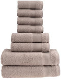 HALLEY Turkish Cotton Towels 2 Bath Towels 2 Hand Towels 4 Washcloths, Super by HALLEY-TurkishCottonTowels