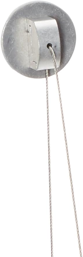Spancraft Glass CR-12x21-Brushed Steel Crane Glass Shelf, Brushed Steel - Image 2