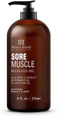 Botanic Hearth Sore Muscle Massage Oil | by BestHairCareProducts