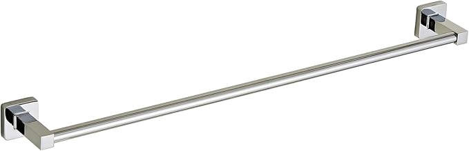24 Inch Towel Racks for Bathroom Wall Mounted, Chrome Finish Stainless Rack by KUUBTH