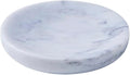 Round Marble Soap Dish, Jewelry Tray, Natural Ring Holder, Nightstand Décor by MAGPER+HOME