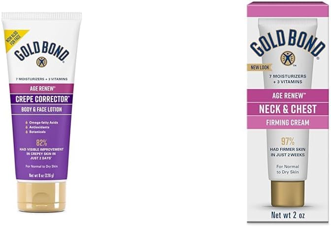 Gold Bond Age Renew Crepe Corrector Body Lotion, Replenishing & Smoothing by Unknown