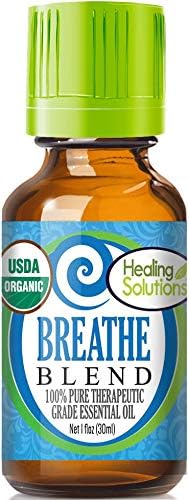 Healing Solutions Breathe Easy Organic Essential Oil by HealingSolutions