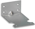 Single Steel Zinc Plated Housing Mounting Bracket by Unknown