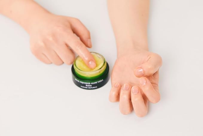 Nature Republic Real squeeze aloe vera Balm –Skin Relief & Moisturizing Multi - Image 8