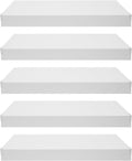 33 Inch Floating Shelves for Wall, 16 Inch Deep Hanging Shelf, Large Display & by LUOSHALIYA