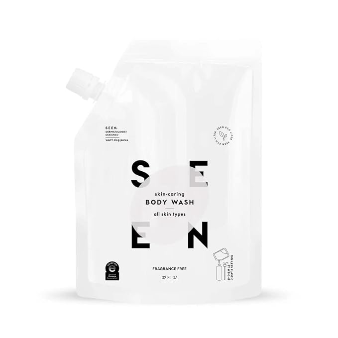 SEEN Body Wash Eco-Refill, Fragrance Free by SEENDevelopedByDrIrisRubin
