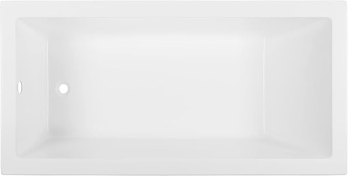 Swiss Madison Voltaire 60" x 30" Reversible Drain Drop-In Bathtub - Image 2