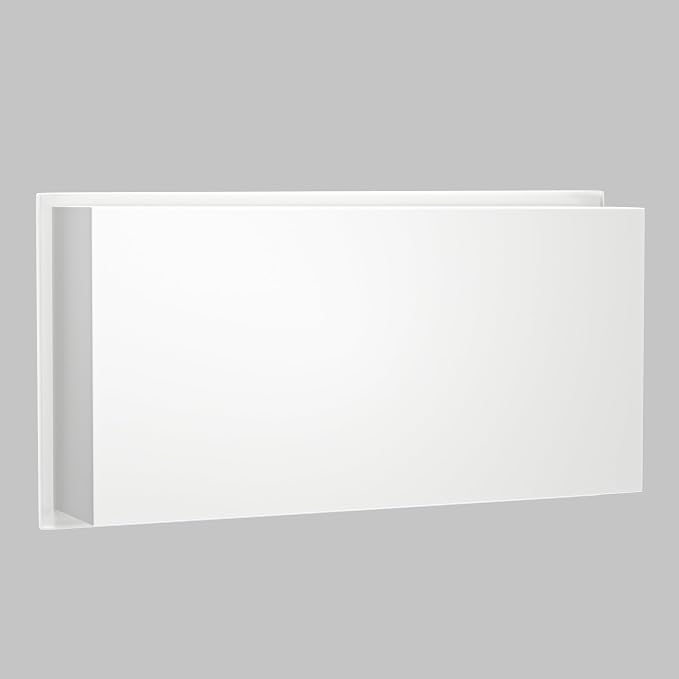 Stainless Steel Shower Niche 24" X 12" White No Tile Needed Niche Shower - Image 5