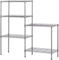 5 Tier Storage Racks Shelving, Heavy Steel Pantry Shelves, Adjustable Wire by Unknown